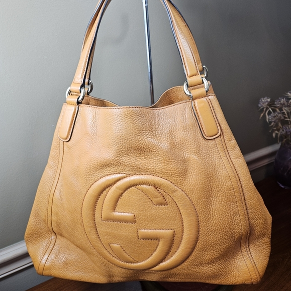 Auth Gucci Soho Medium Bag Large GG - Picture 3 of 15